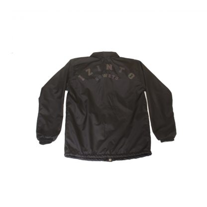 Black Izinto Coach Jacket - Image 2